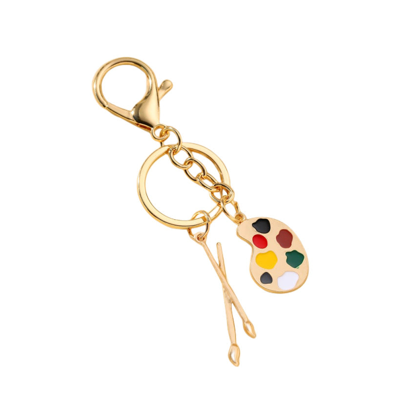 Keychain de metal de paleta al por mayor